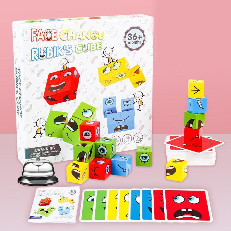Puzzle-Bauwürfel