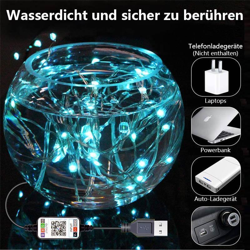 (Frühe Weihnachtsaktion) Weihnachten Intelligente LED lichterkette