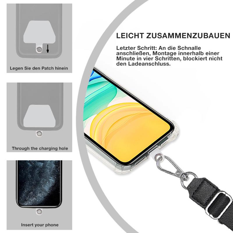 Universal-Handy-Lanyard mit Patch