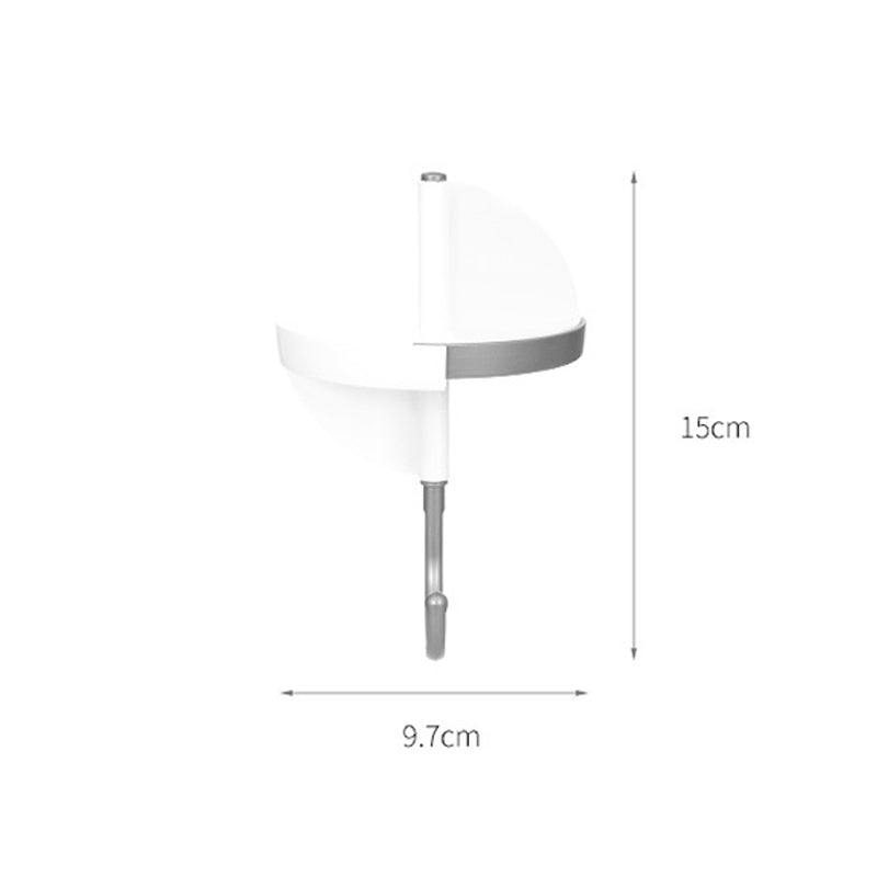2-in-1-Regal und Haken