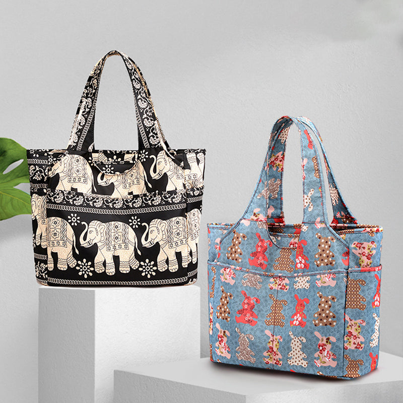 Modischem Aufdruck Handtasche