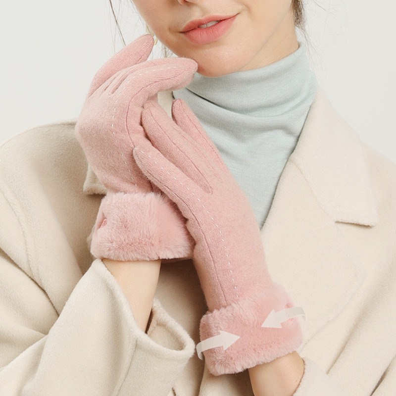 Damen Winter Kaschmirhandschuhe