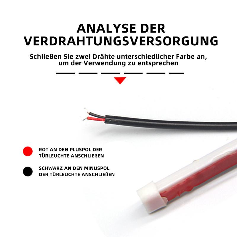 Warnleuchte für Autotürsicherheit