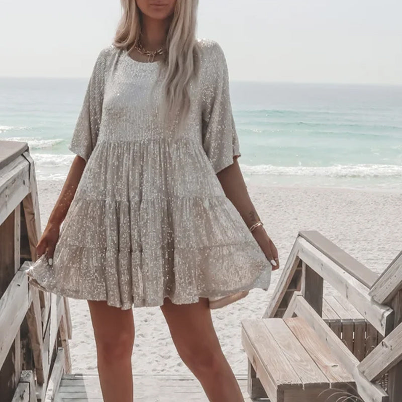 Niedliches Paillettenkleid
