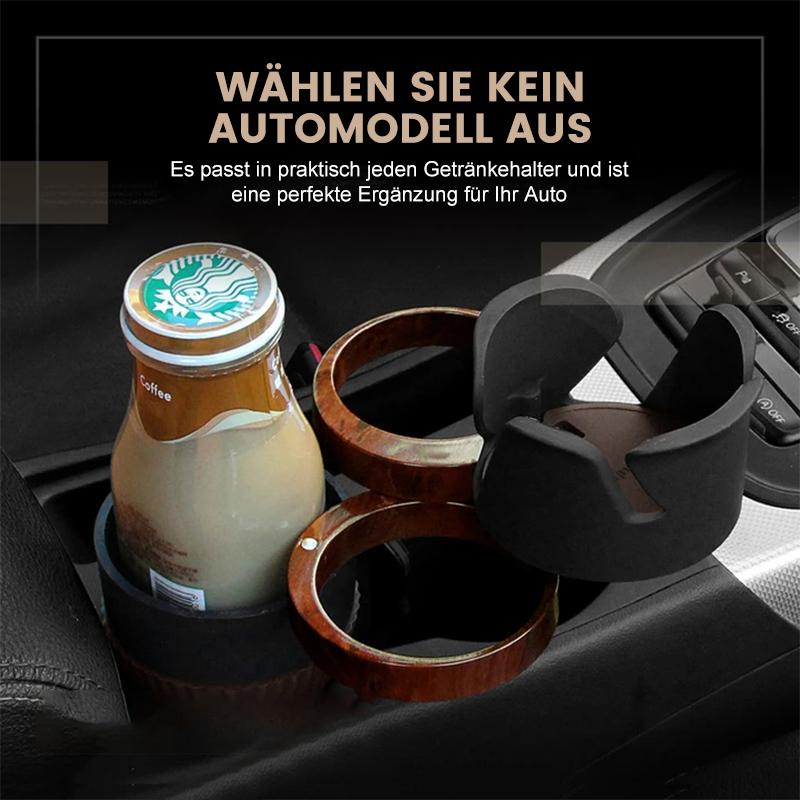 Multifunktionaler Getränkehalter fürs Auto
