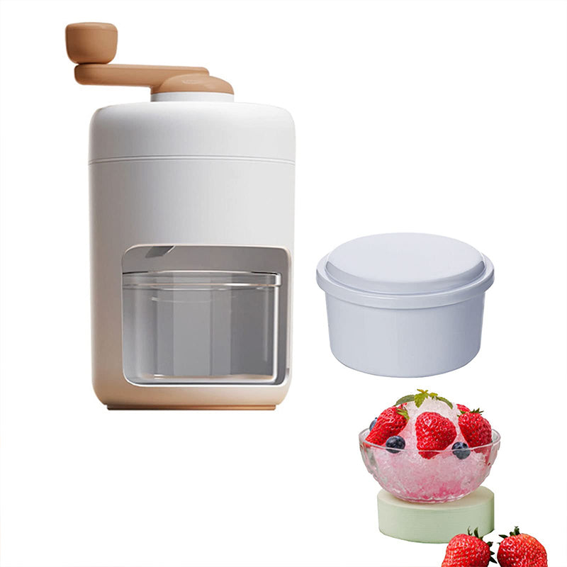Tragbarer Eisrasierer und Schneekegelmaschine