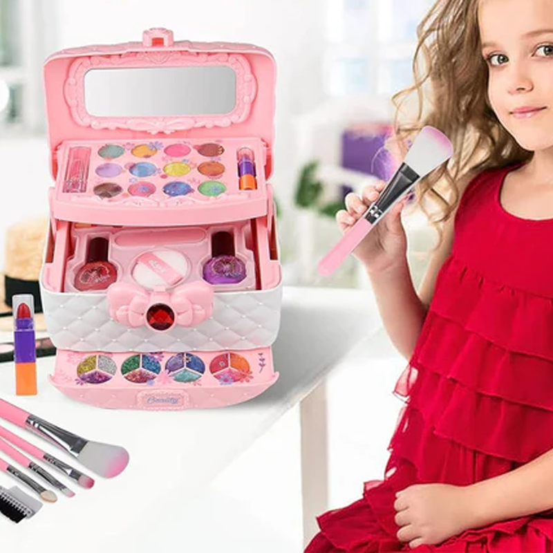 Waschbares Make-up-Schönheitsset für Kinder