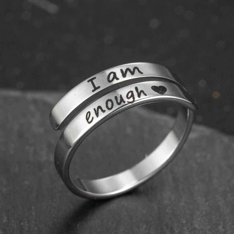 „ICH BIN GENUG“ RING