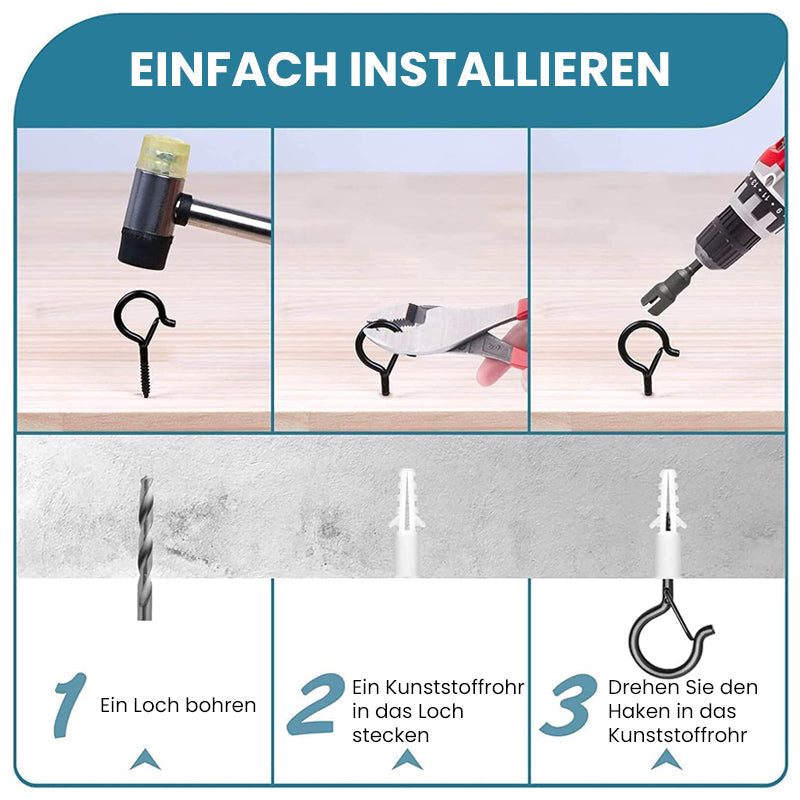 Q-Hook Schraubhaken