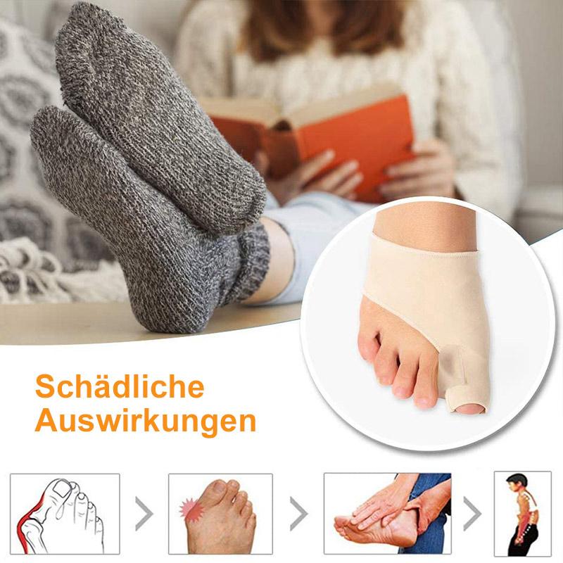 Korrektur Socken mit Hallux Valgus Appliance