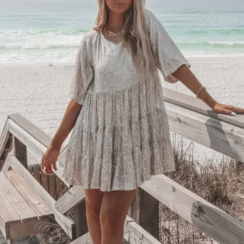 Niedliches Paillettenkleid