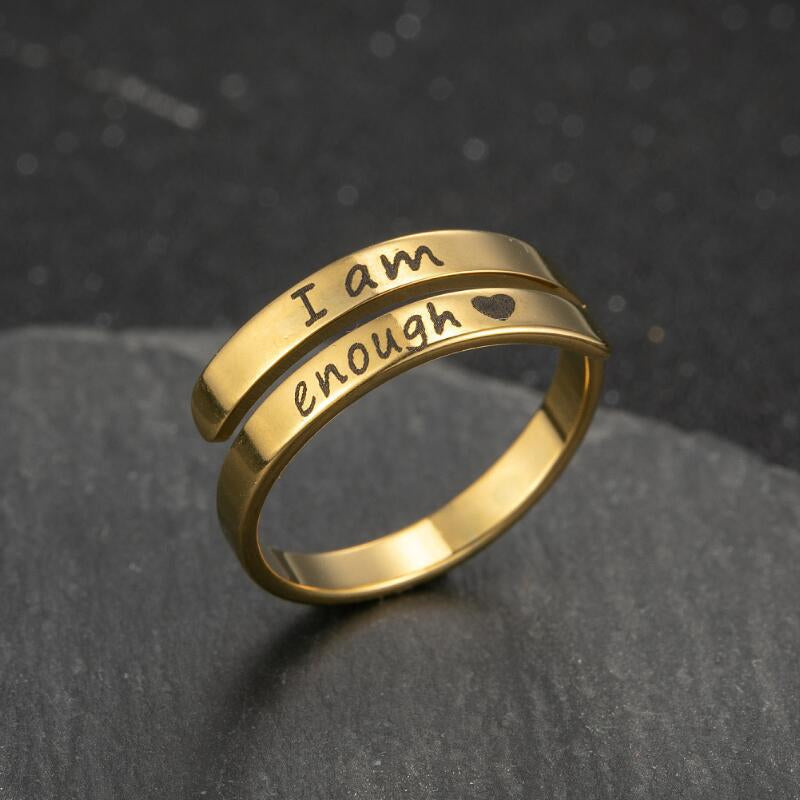 „ICH BIN GENUG“ RING