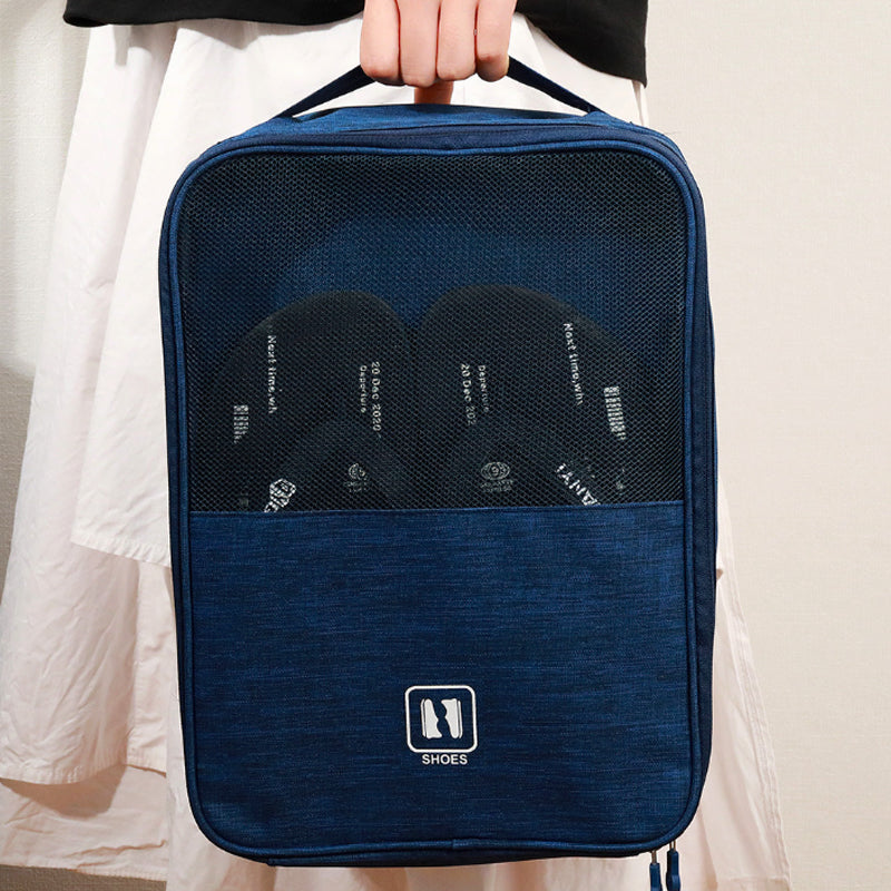 Mehrschichtige Reiseschuhtasche