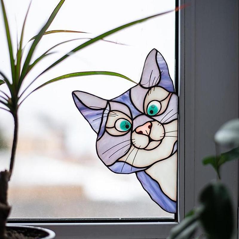 Lustiges Katzendekor