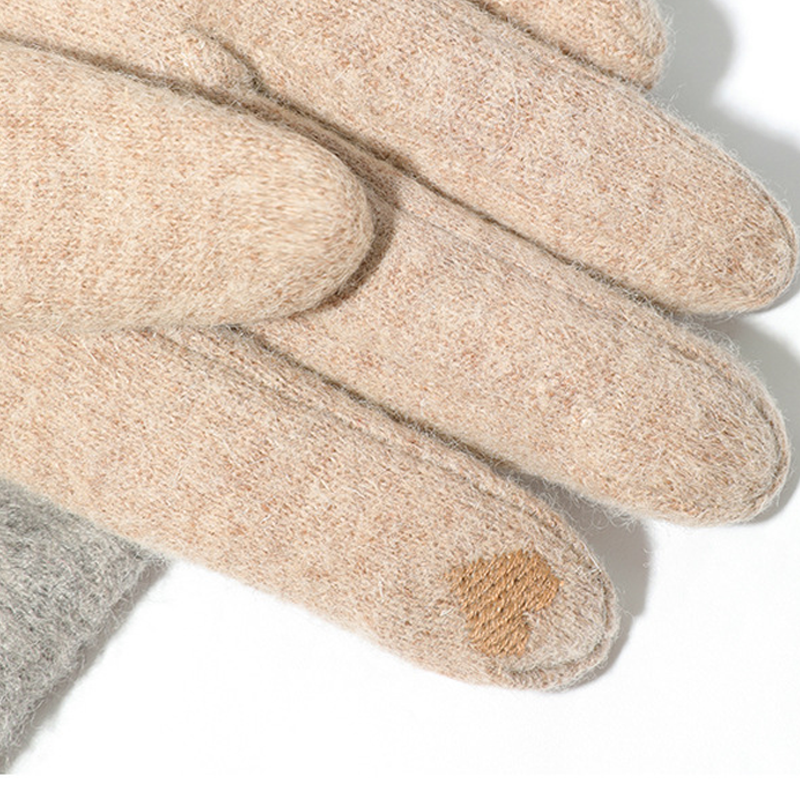 Damen Winter Kaschmirhandschuhe