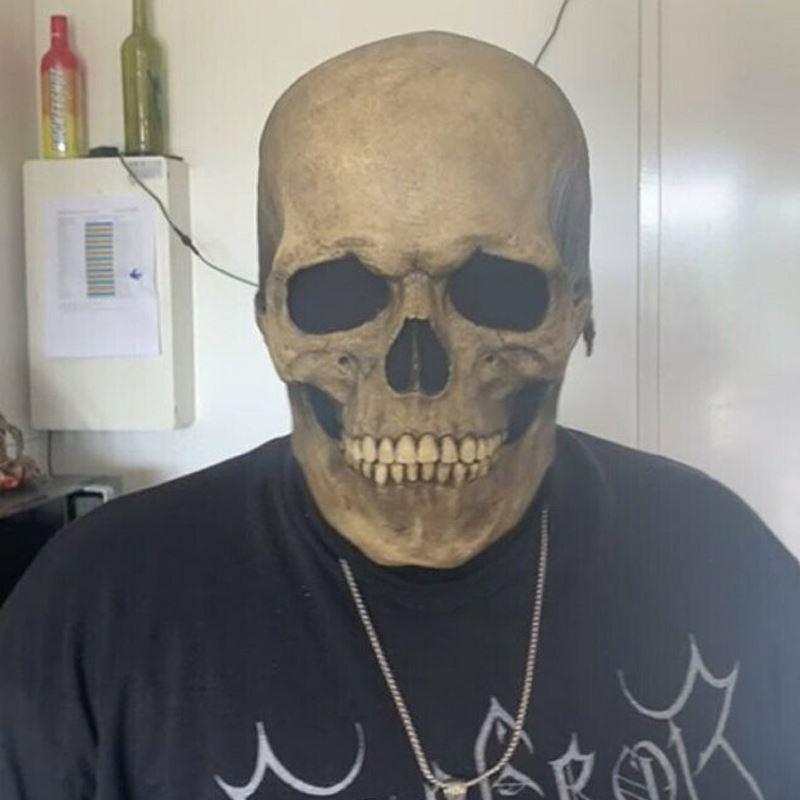 (🎃Frühe Halloween-Aktion🎃) Die neueste biochemische Skelettmaske für 2021-Kreative GIF-Einführung