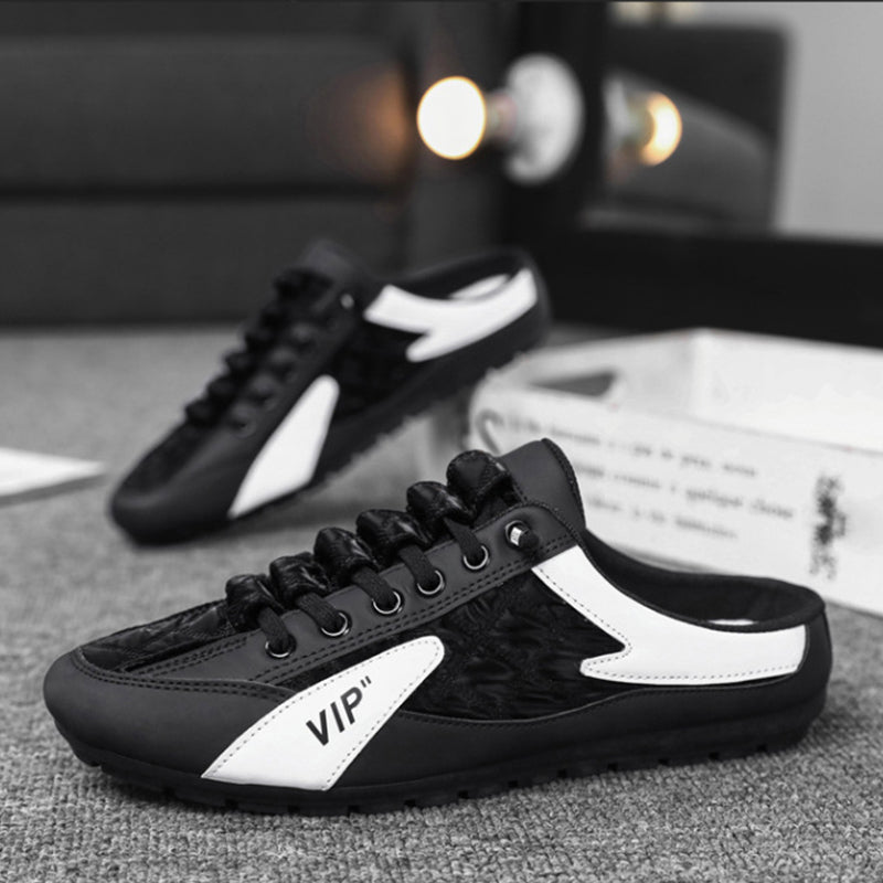 Casual Slip-on Halb Hausschuhe