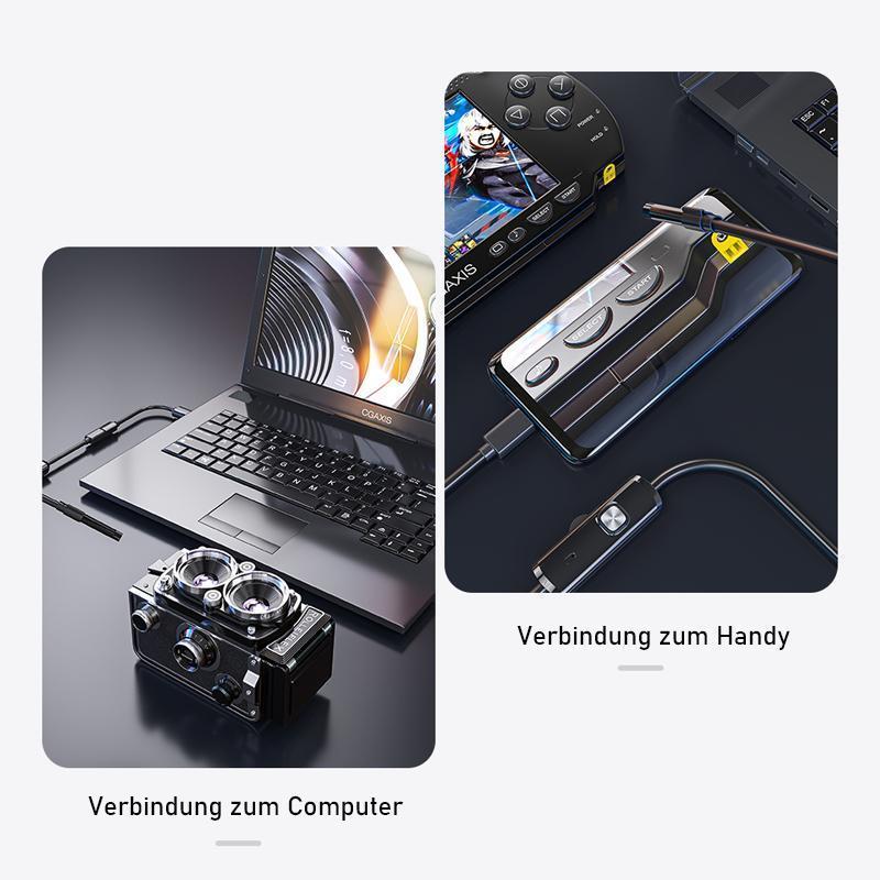 (🔥2022 Neujahrsverkauf - Sparen Sie 50% RABATT) Halbstarre, flexible Autofokus-WLAN-Endoskopkamera