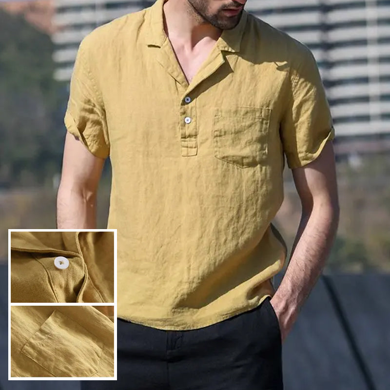 Schmal geschnittenes Hemd im Vintage-Gentleman-Stil