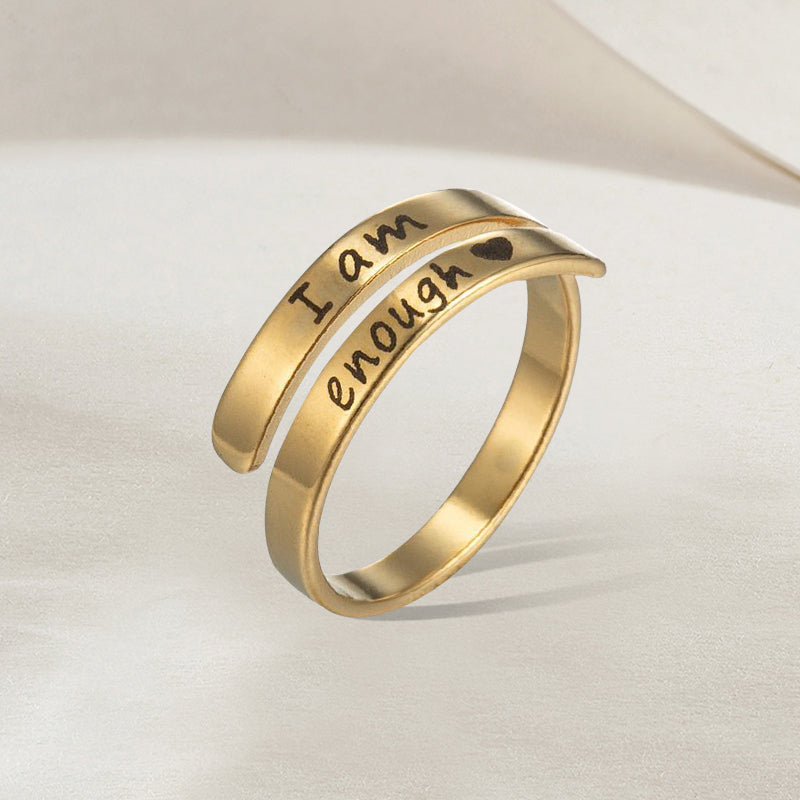 „ICH BIN GENUG“ RING