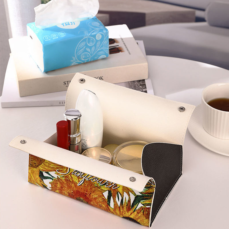 Kreative Taschentuchbox Aus Leder