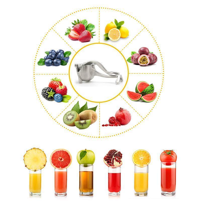 ( 🔥Räumungsverkauf - Sparen Sie 50% RABATT) Edelstahl-Fruchtsaftpresse