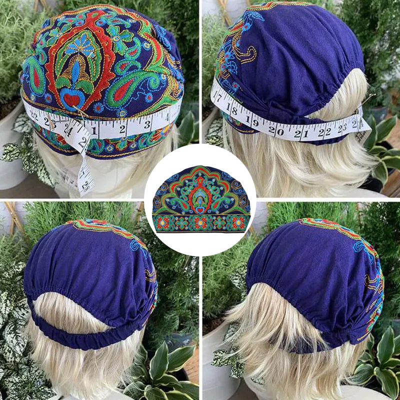 Bestickte Bandana Mützen