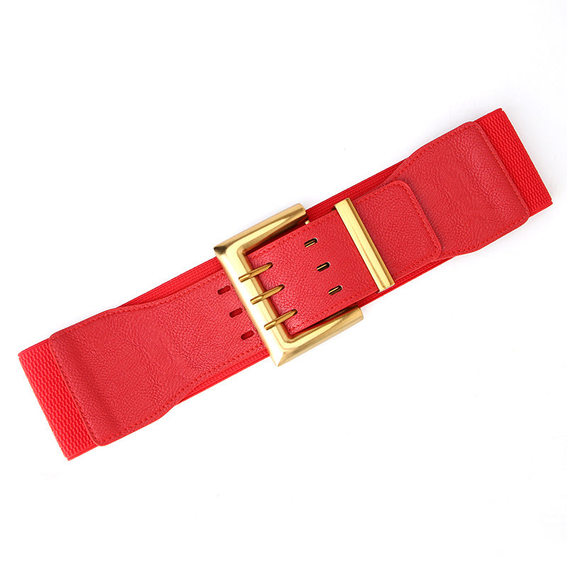 Elastischer breiter Damengürtel