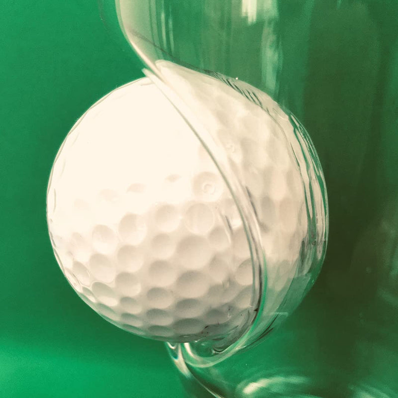 Golfball-Bierglas