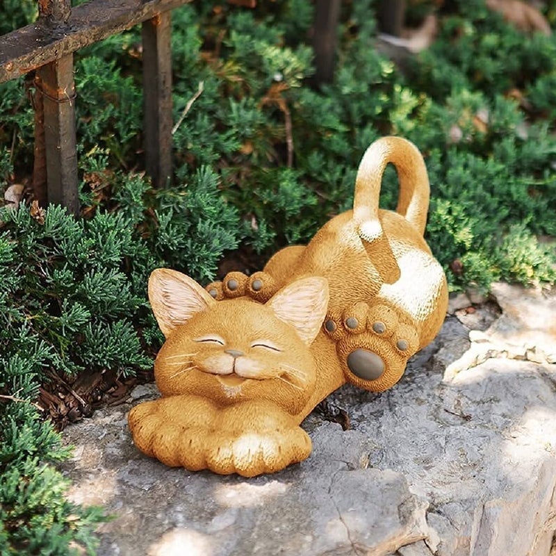 Lächelnde Katze Ornamente