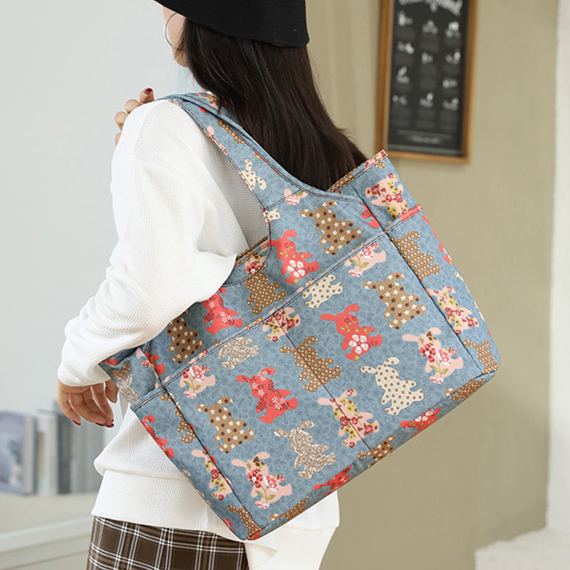 Modischem Aufdruck Handtasche