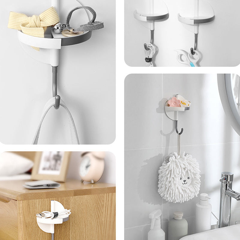 2-in-1-Regal und Haken