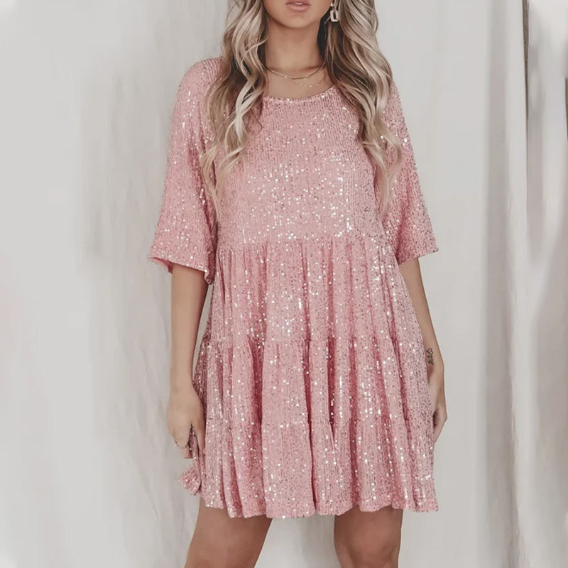Niedliches Paillettenkleid