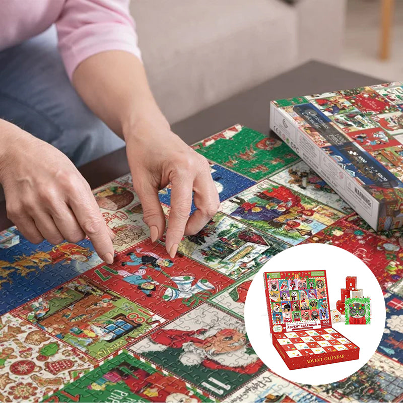 🎄Adventskalender Puzzle 🧩【Weihnachten Haustiere】
