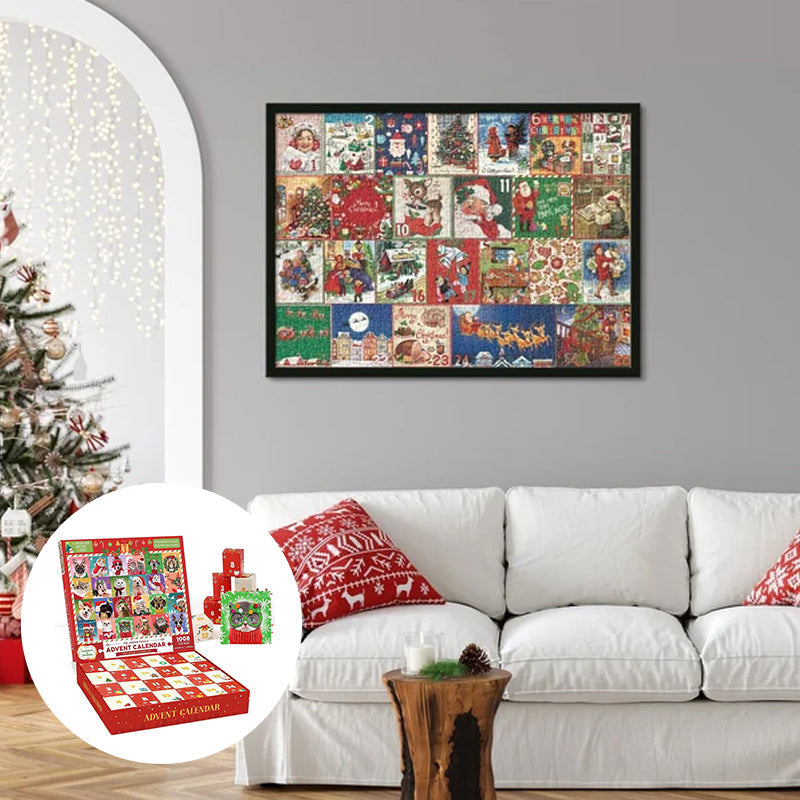 🎄Adventskalender Puzzle 🧩【Weihnachten Haustiere】