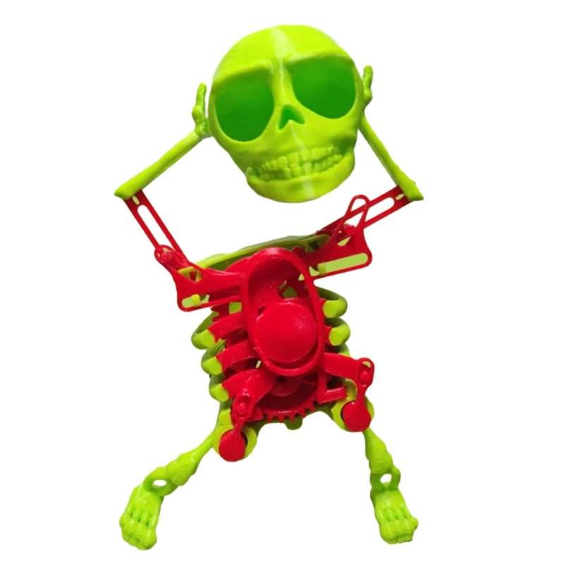 Tanzendes und schwingendes 3D-Schädelspielzeug